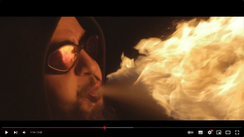 Apprendre a cracher du Feu en visio